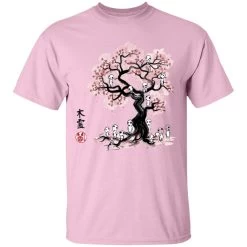 Tree Spirits Under The Sakura T Shirt 33 Tree Spirits Under The Sakura T Shirt -Ghibli Shop redirect01262021140158 4 1