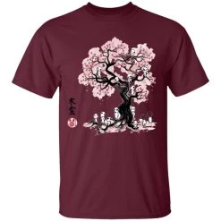 Tree Spirits Under The Sakura T Shirt 34 Tree Spirits Under The Sakura T Shirt -Ghibli Shop redirect01262021140158 5 1