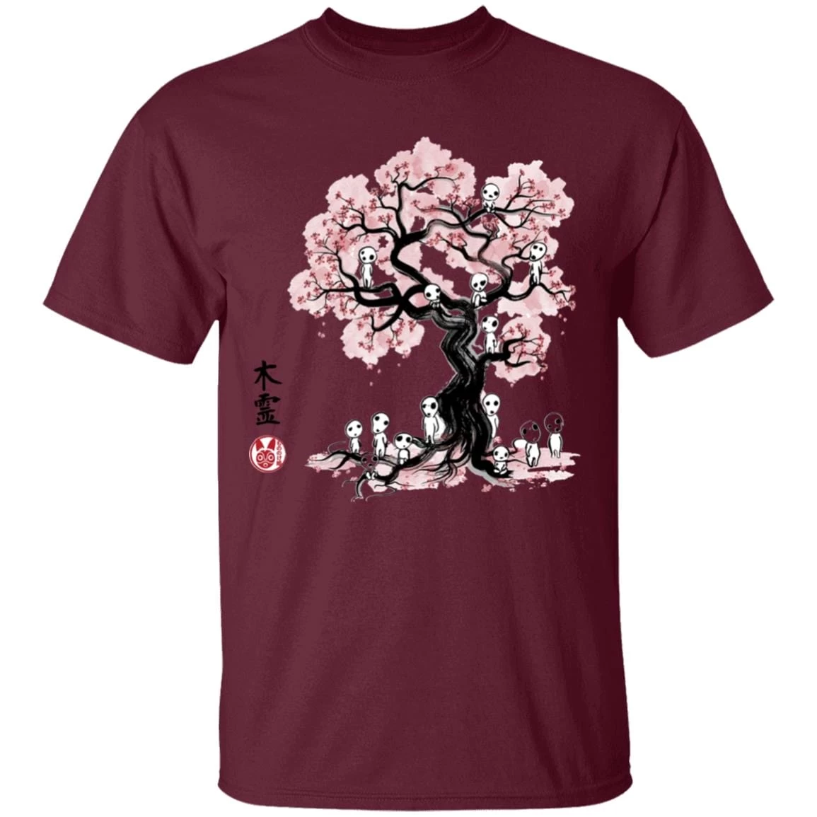 Tree Spirits Under The Sakura T Shirt 17 Tree Spirits Under The Sakura T Shirt - Image 15