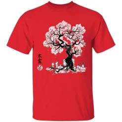 Tree Spirits Under The Sakura T Shirt 27 Tree Spirits Under The Sakura T Shirt -Ghibli Shop redirect01262021140158 7