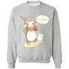 Baby Cosplay Totoro Korean Art Sweatshirt 2 Baby Cosplay Totoro Korean Art Sweatshirt -Ghibli Shop redirect01272021130136