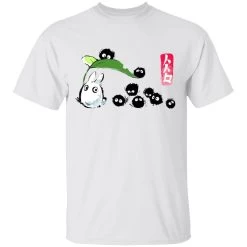 Mini Totoro And The Soot Balls T Shirt -Ghibli Shop redirect02272021120221 1 1
