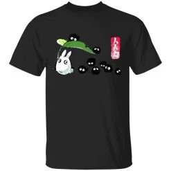 Mini Totoro And The Soot Balls T Shirt -Ghibli Shop redirect02272021120221 2