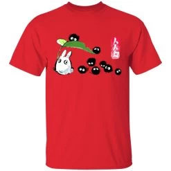 Mini Totoro And The Soot Balls T Shirt -Ghibli Shop redirect02272021120221 7 1