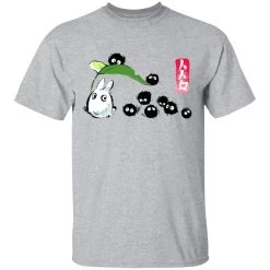 Mini Totoro And The Soot Balls T Shirt -Ghibli Shop redirect02272021120221 8 1