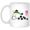 Mini Totoro And The Soot Balls Mug -Ghibli Shop redirect02272021120236 9