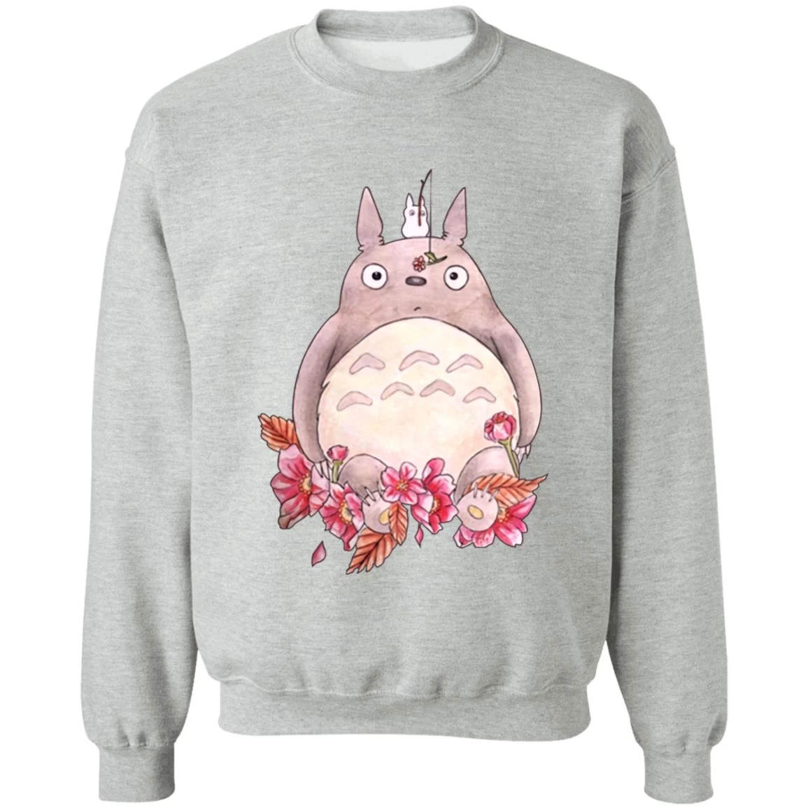 Totoro – Flower Fishing Sweatshirt 3 Totoro – Flower Fishing Sweatshirt