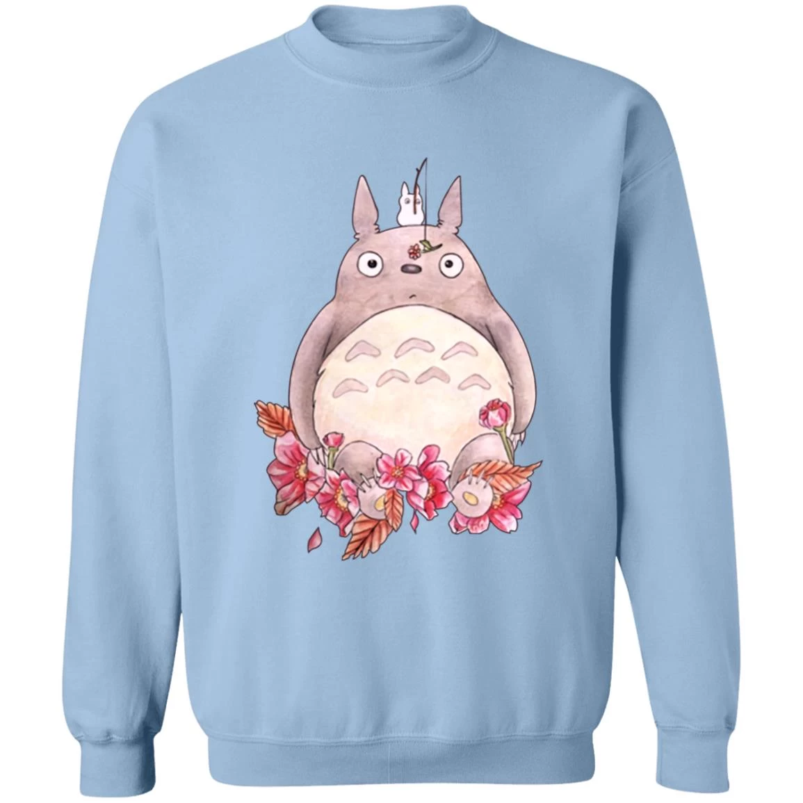Totoro – Flower Fishing Sweatshirt 10 Totoro – Flower Fishing Sweatshirt - Image 8