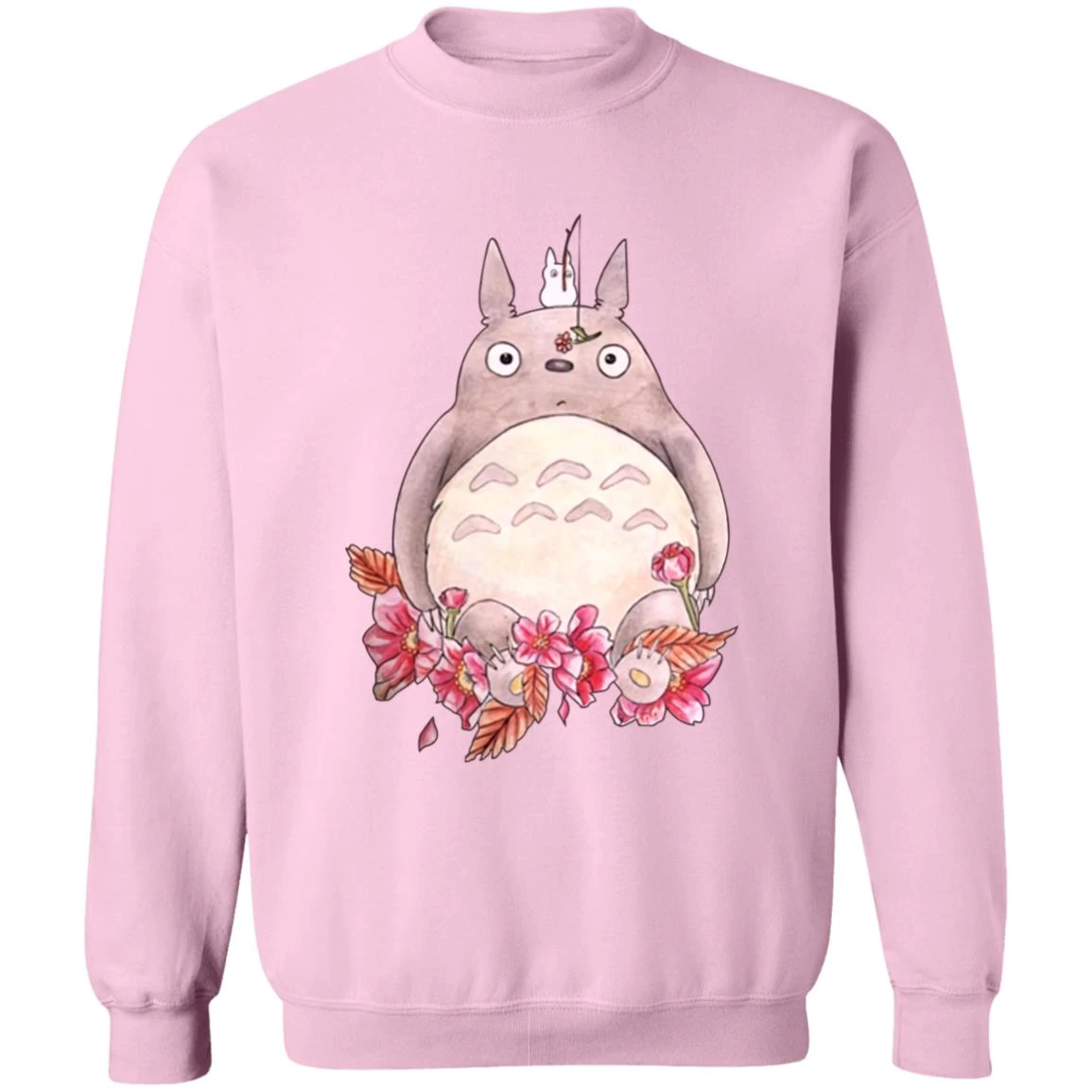 Totoro – Flower Fishing Sweatshirt 20 Totoro – Flower Fishing Sweatshirt - Image 18