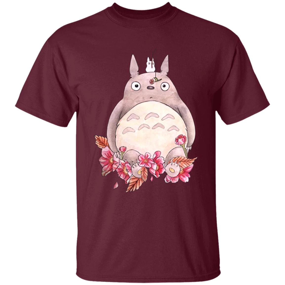Totoro – Flower Fishing T Shirt 17 Totoro – Flower Fishing T Shirt - Image 15