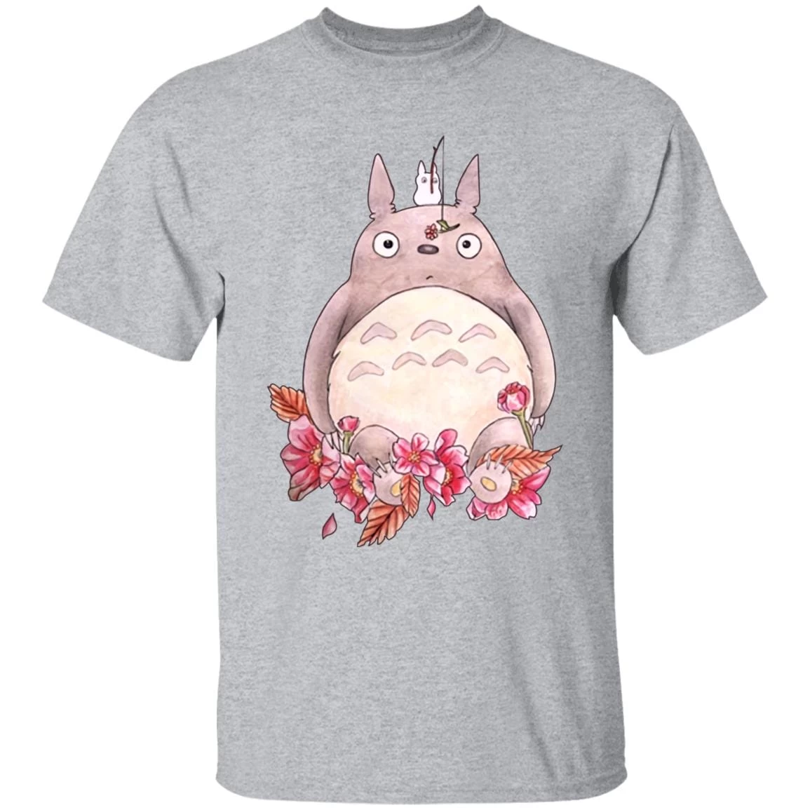 Totoro – Flower Fishing T Shirt 20 Totoro – Flower Fishing T Shirt - Image 18