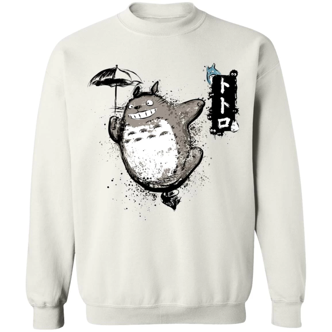 Spinning Totoro Sweatshirt 4 Spinning Totoro Sweatshirt - Image 2