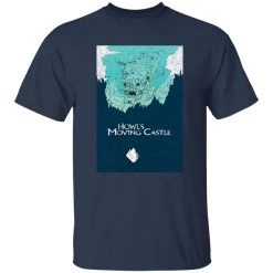 Howl’s Moving Castle Blue Tone Art T Shirt -Ghibli Shop redirect03042021140305 6