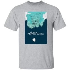 Howl’s Moving Castle Blue Tone Art T Shirt -Ghibli Shop redirect03042021140305 8 1