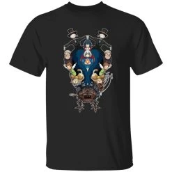 Howl’s Moving Castle Characters Mirror T Shirt 22 Howl’s Moving Castle Characters Mirror T Shirt -Ghibli Shop redirect03042021140322 11