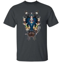 Howl’s Moving Castle Characters Mirror T Shirt 23 Howl’s Moving Castle Characters Mirror T Shirt -Ghibli Shop redirect03042021140322 12