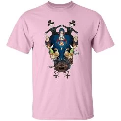 Howl’s Moving Castle Characters Mirror T Shirt 24 Howl’s Moving Castle Characters Mirror T Shirt -Ghibli Shop redirect03042021140322 13