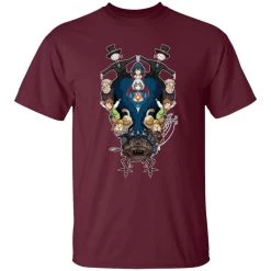 Howl’s Moving Castle Characters Mirror T Shirt 25 Howl’s Moving Castle Characters Mirror T Shirt -Ghibli Shop redirect03042021140322 14