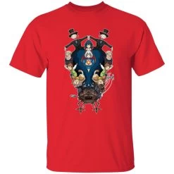 Howl’s Moving Castle Characters Mirror T Shirt 27 Howl’s Moving Castle Characters Mirror T Shirt -Ghibli Shop redirect03042021140322 16