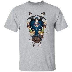 Howl’s Moving Castle Characters Mirror T Shirt 37 Howl’s Moving Castle Characters Mirror T Shirt -Ghibli Shop redirect03042021140322 17 1
