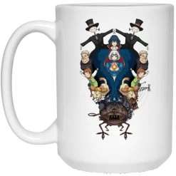 Howl’s Moving Castle Characters Mirror Mug -Ghibli Shop redirect03042021140325 1 1