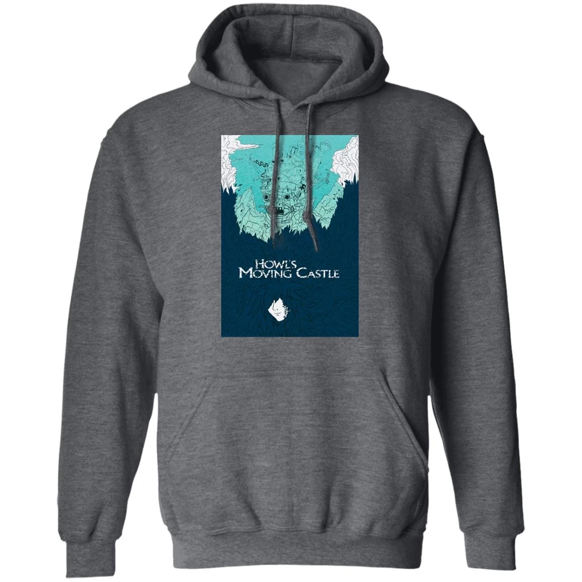 Howl’s Moving Castle Blue Tone Art Hoodie 16 Howl’s Moving Castle Blue Tone Art Hoodie - Image 14