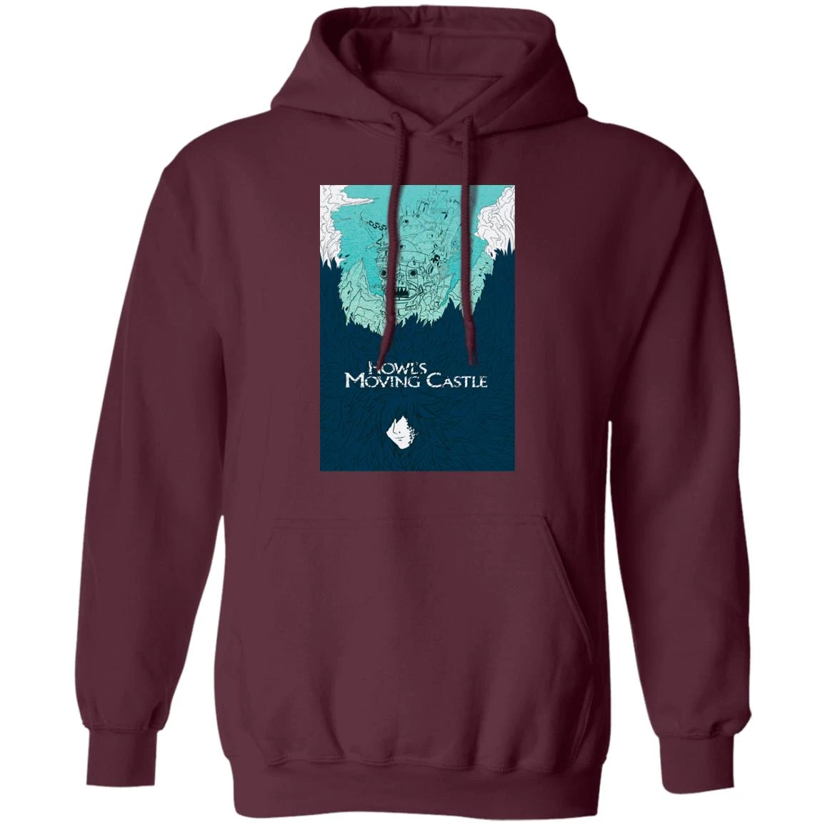 Howl’s Moving Castle Blue Tone Art Hoodie 10 Howl’s Moving Castle Blue Tone Art Hoodie - Image 8