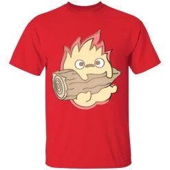 Howl’s Moving Castle – Calcifer Chibi T Shirt -Ghibli Shop redirect03082021120313 6