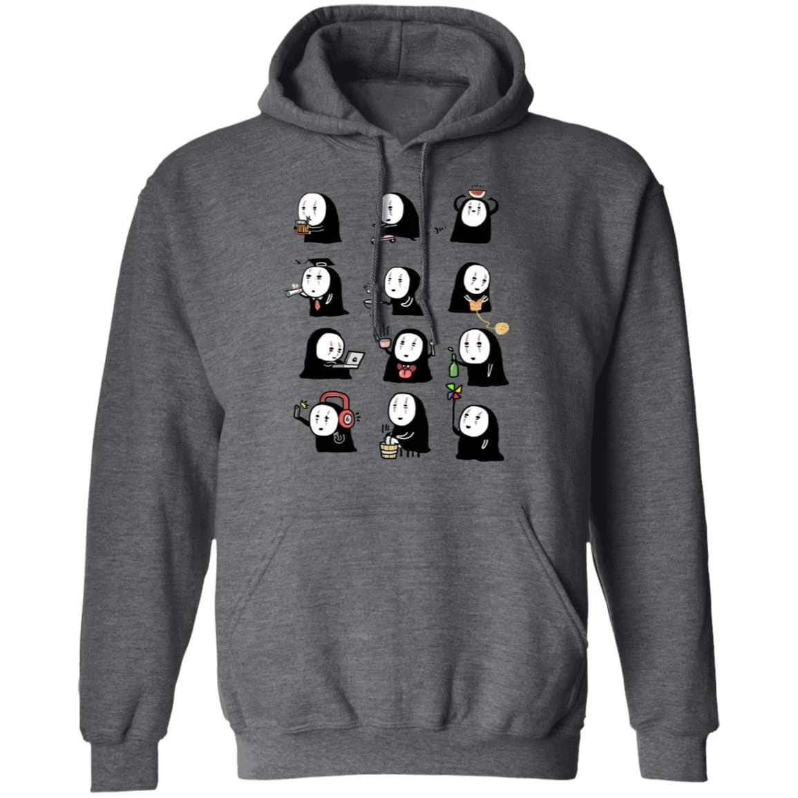 Cute No Face Kaonashi Collection Hoodie 7 Cute No Face Kaonashi Collection Hoodie - Image 5
