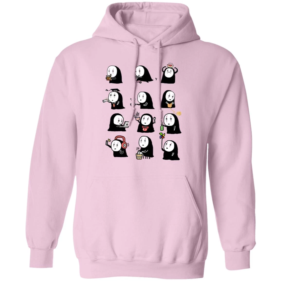 Cute No Face Kaonashi Collection Hoodie 9 Cute No Face Kaonashi Collection Hoodie - Image 7