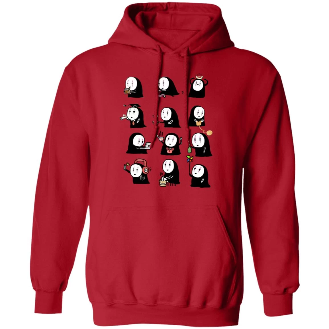 Cute No Face Kaonashi Collection Hoodie 20 Cute No Face Kaonashi Collection Hoodie - Image 18