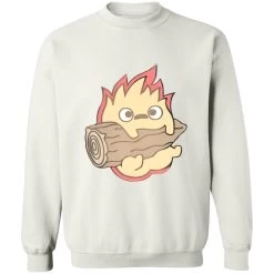 Howl’s Moving Castle – Calcifer Chibi Sweatshirt -Ghibli Shop redirect03082021120356 1 1