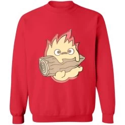 Howl’s Moving Castle – Calcifer Chibi Sweatshirt -Ghibli Shop redirect03082021120356 5 1