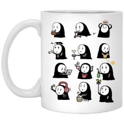 Cute No Face Kaonashi Collection Mug -Ghibli Shop redirect03082021130307 2