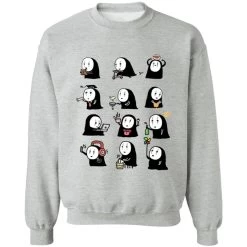 Cute No Face Kaonashi Collection Sweatshirt
