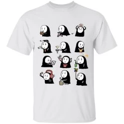 Cute No Face Kaonashi Collection T Shirt -Ghibli Shop redirect03082021130317 1 1