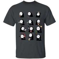 Cute No Face Kaonashi Collection T Shirt -Ghibli Shop redirect03082021130317 3