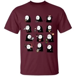 Cute No Face Kaonashi Collection T Shirt -Ghibli Shop redirect03082021130317 5 1
