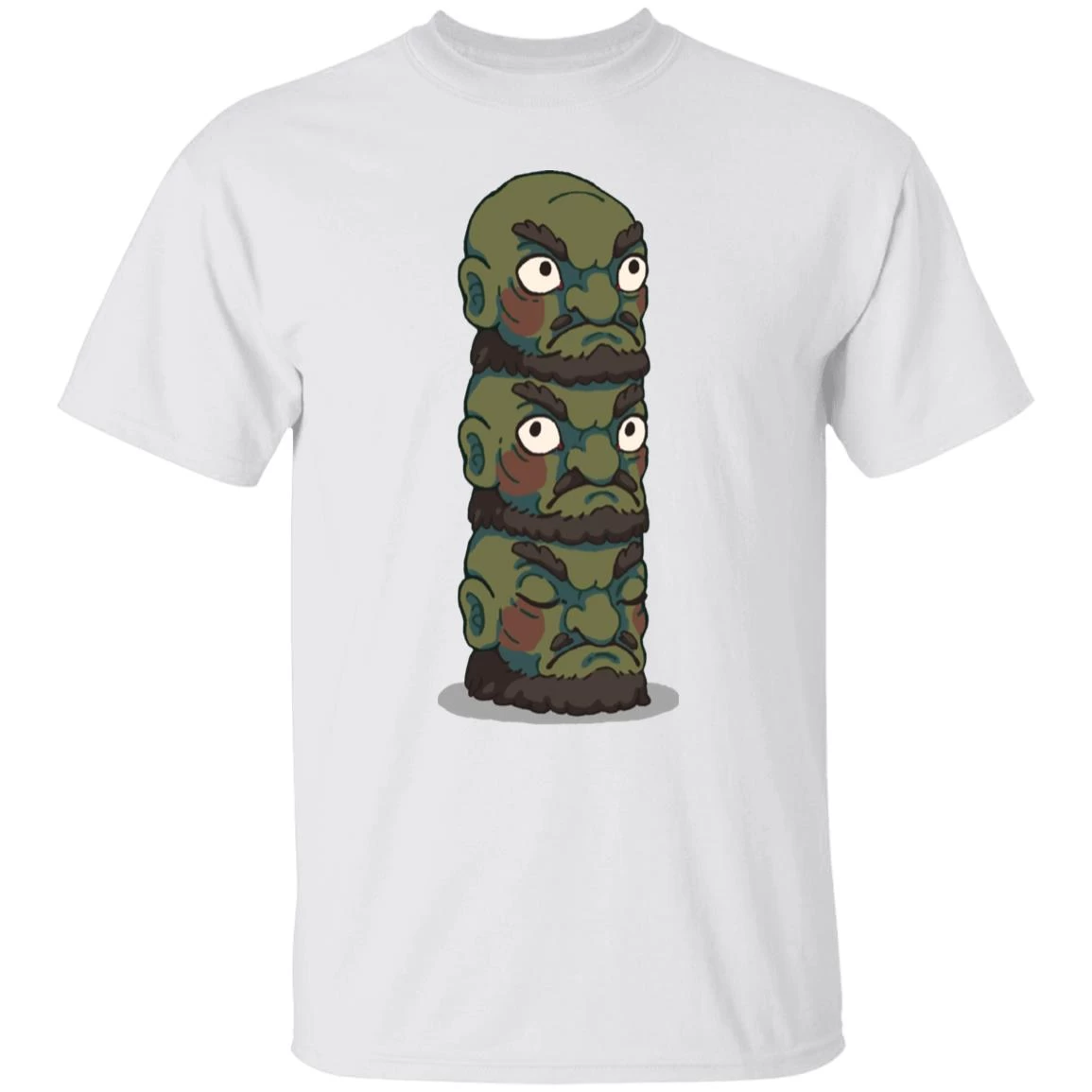 Spirited Away – Yubaba Kashira 3 Heads T Shirt 4 Spirited Away – Yubaba Kashira 3 Heads T Shirt - Image 2
