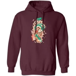 Princess Mononoke On The Dragon Hoodie -Ghibli Shop redirect03302021150305 7 1