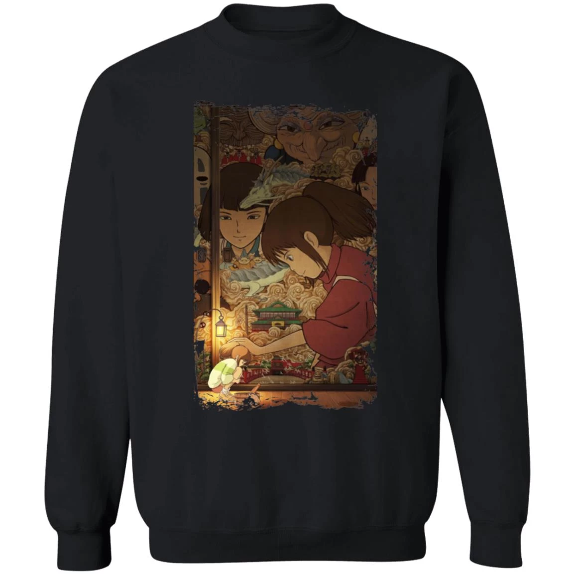 Spirited Away Movie China Poster Sweatshirt 14 Spirited Away Movie China Poster Sweatshirt - Image 12