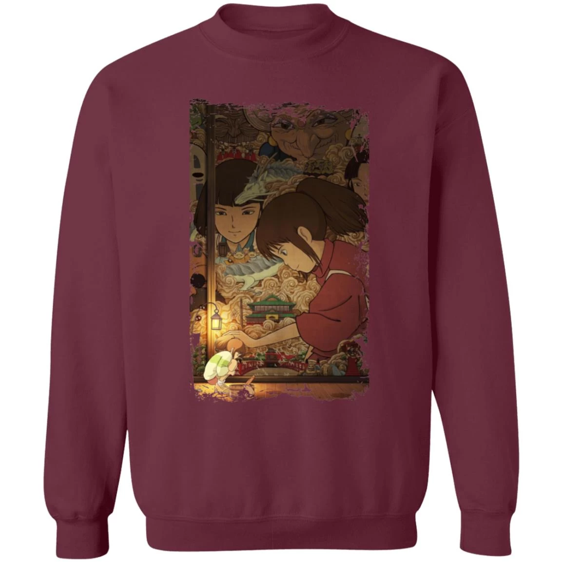 Spirited Away Movie China Poster Sweatshirt 15 Spirited Away Movie China Poster Sweatshirt - Image 13