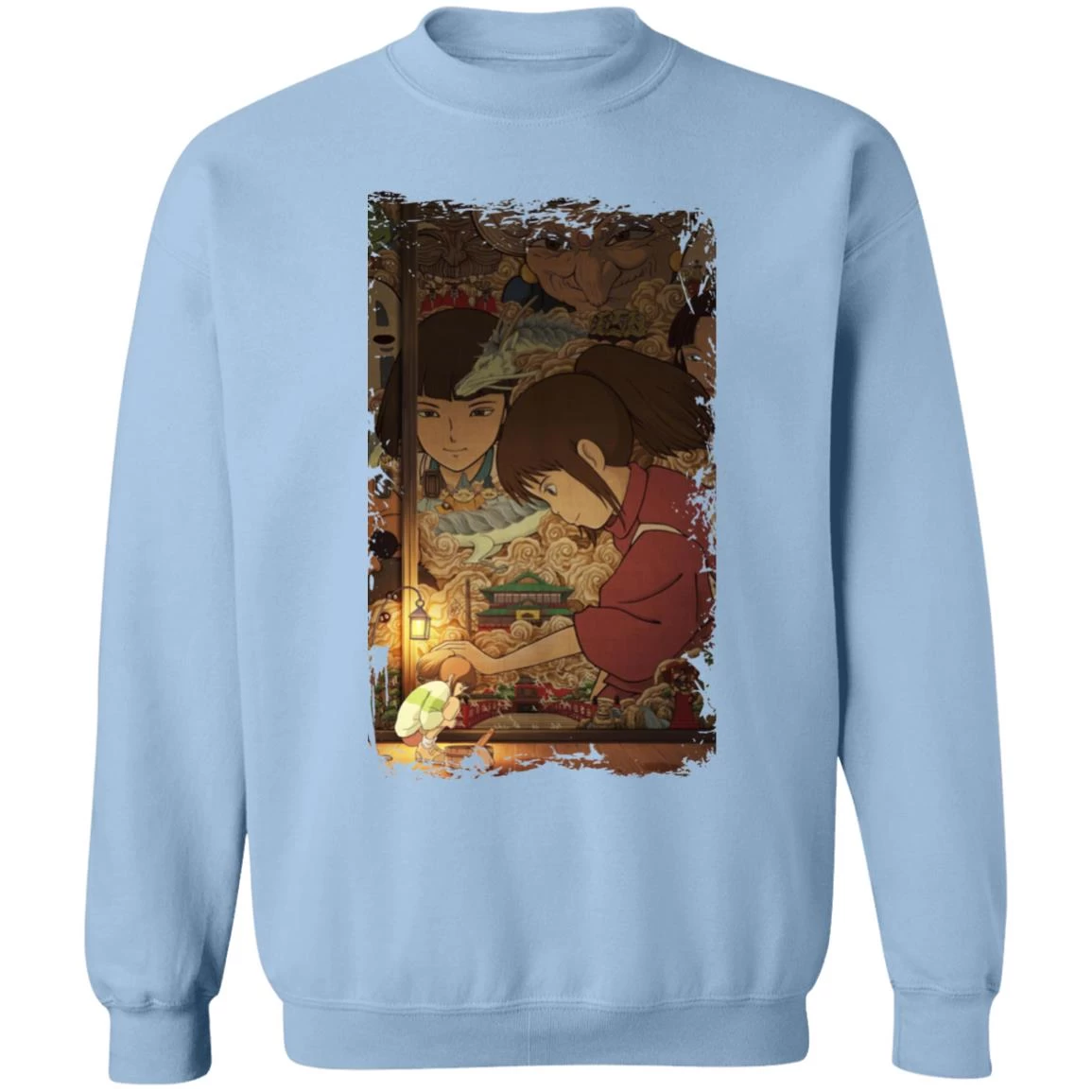 Spirited Away Movie China Poster Sweatshirt 10 Spirited Away Movie China Poster Sweatshirt - Image 8
