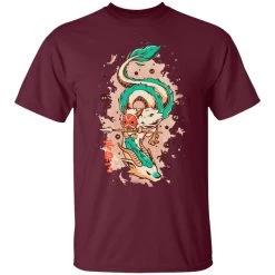Princess Mononoke On The Dragon T Shirt -Ghibli Shop redirect03302021150340 5