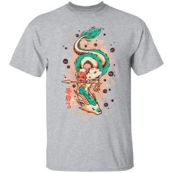 Princess Mononoke On The Dragon T Shirt -Ghibli Shop redirect03302021150340 8