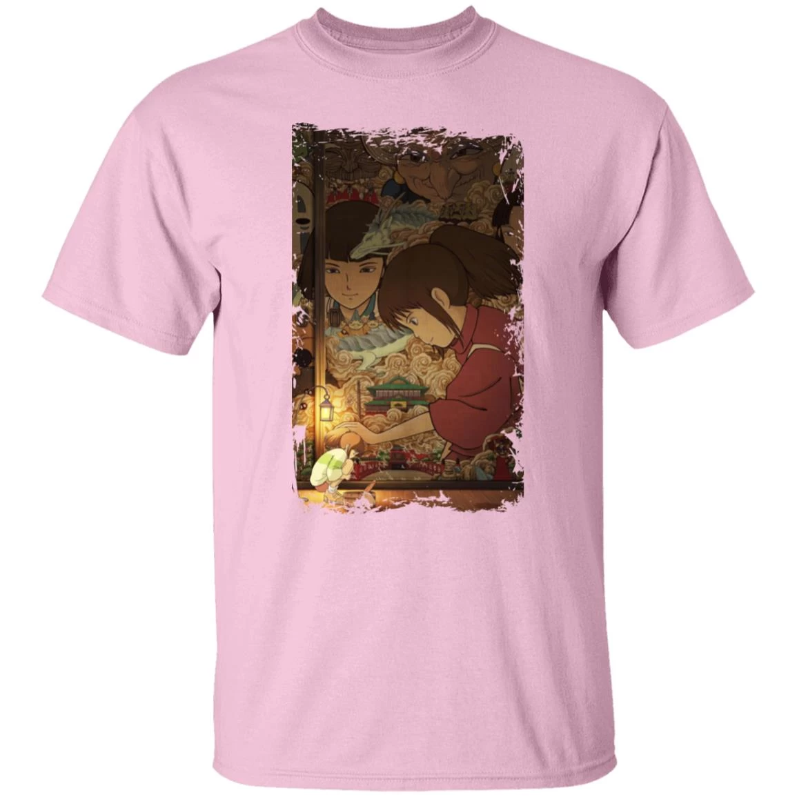 Spirited Away Movie China Poster T Shirt 7 Spirited Away Movie China Poster T Shirt - Image 5