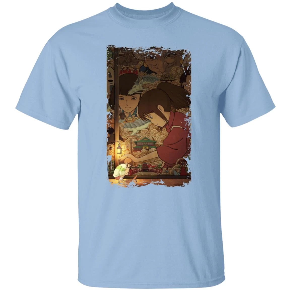 Spirited Away Movie China Poster T Shirt 12 Spirited Away Movie China Poster T Shirt - Image 10