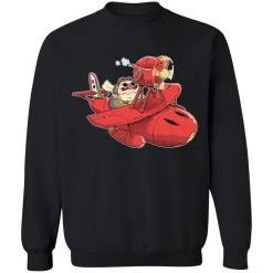 Porco Rosso Chibi Sweatshirt -Ghibli Shop redirect04012021120447 2