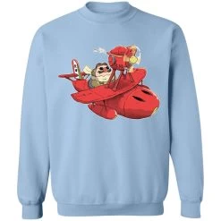 Porco Rosso Chibi Sweatshirt -Ghibli Shop redirect04012021120447 7