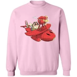 Porco Rosso Chibi Sweatshirt -Ghibli Shop redirect04012021120447 8 1